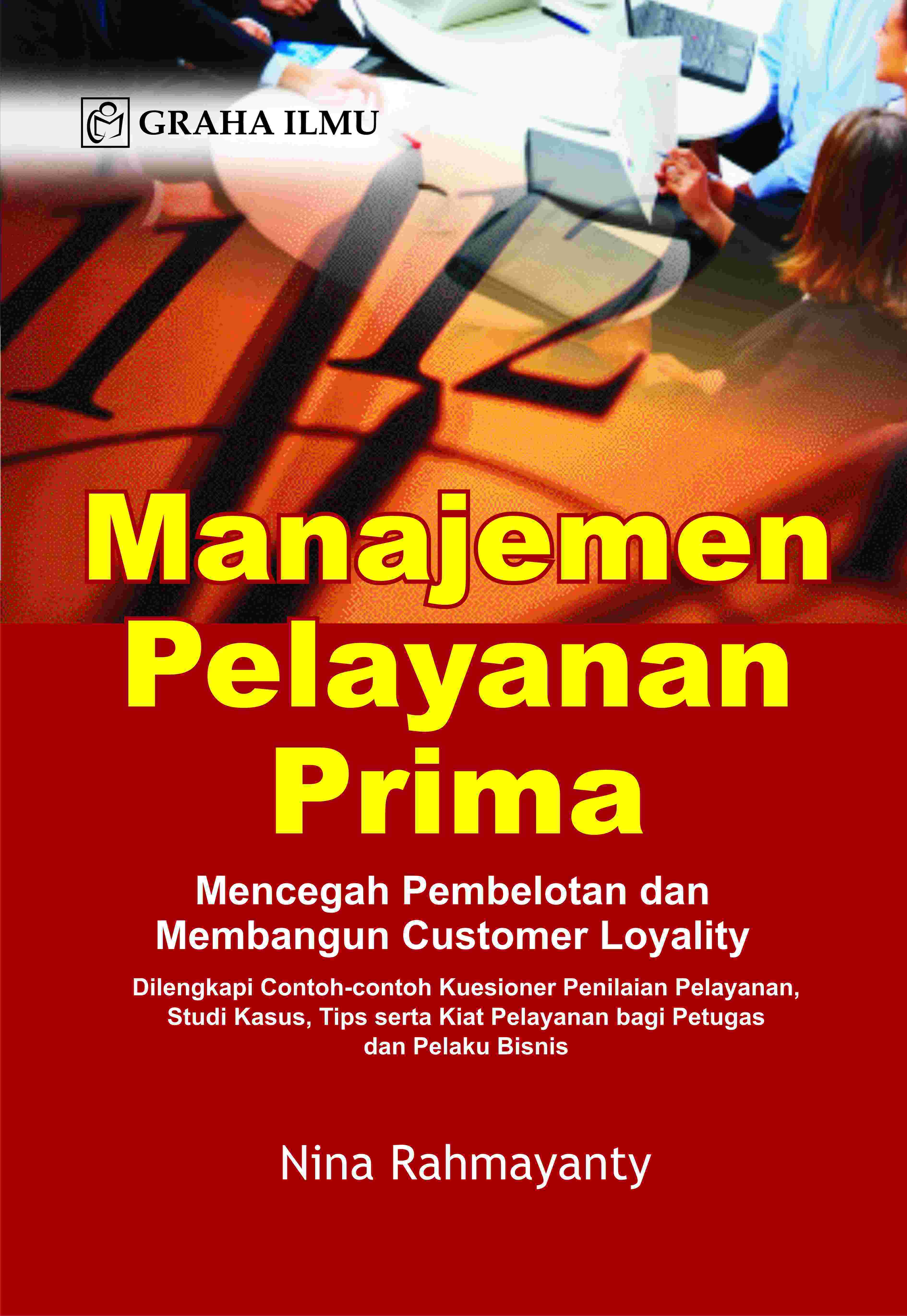 Sampul buku Manajemen Pelayanan ...